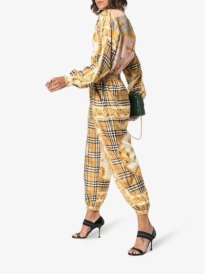 women burberry jumpsuit|Burberry della check sleeveless jumper.